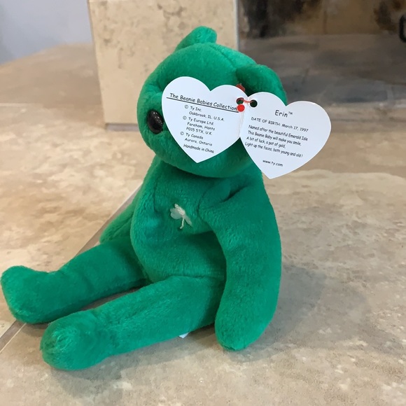 Ty Beanie Babies | 1997 | Erin | 5th Generation - Picture 3 of 8